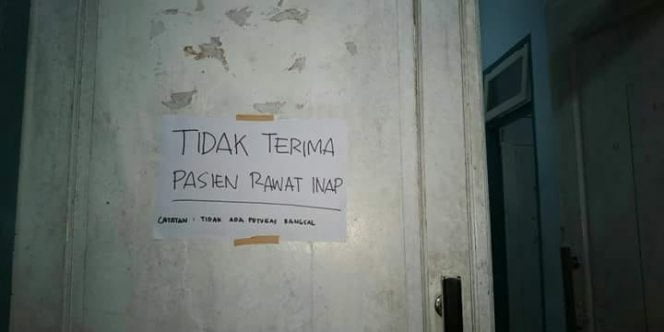 Tak Ada Petugas Bangsal, RSUD Namrole Tutup UGD