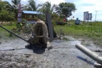 Semburan Gas Mirip Lapindo Muncul di Maluku Tengah