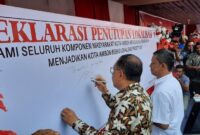 Hindari Penyebaran virus HIV, Kemensos Resmi Tutup Lokalisasi Tanjung Batu Merah