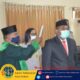 M. Husain Salampessy dilantik sebagai PPAT di ruang kerja Kepala BPN Kota Ambon, Senin (18/1). Foto: Humas BPN Kota Ambon.