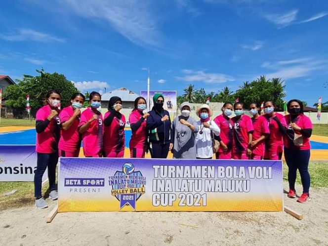 
 Turnamen Bola Voli Ina Latu Maluku CUP 2021 Resmi Dibuka