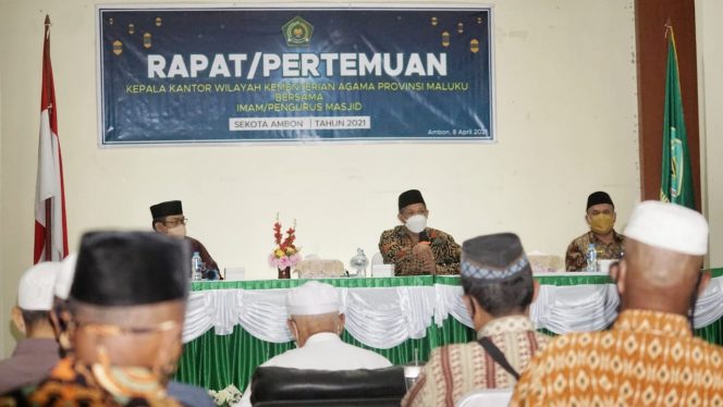 
 Jelang Ramadhan, Kemenag Maluku Undang Imam Masjid se-Kota Ambon