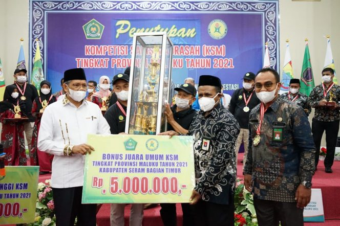 
 Kontingen SBT Raih Juara Umum KSM Tingkat Provinsi Maluku