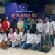 Anggota DPR RI, Abdullah Tuasikal dan Istri Mirati Dewaningsi Anggota DPD RI menghadiri Nusama (Musyawarah Daerah) III IPPMAP Jakarta Raya yang digelar di Gedung Smesco Indonesia, Jakarta, Sabtu (18/2/2023). Foto: Istimewa